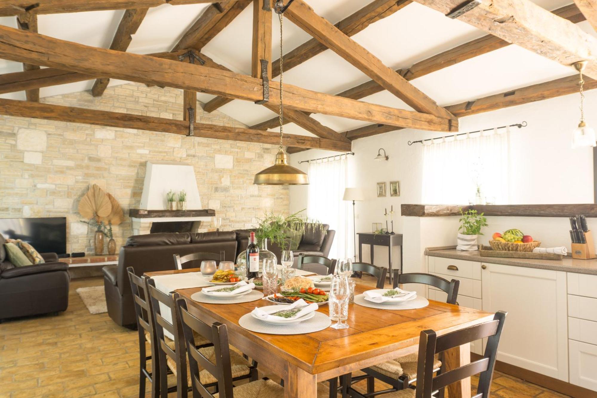 Villa Melissa - Istrisches Steinhaus Mit Pool In Guter Lage Sveti Lovreč Pazenatički Zewnętrze zdjęcie
